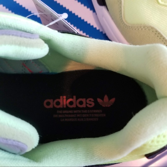 Adidas Originals Yung-96 Solar Yellow Size 11.5 - Picture 5 of 14